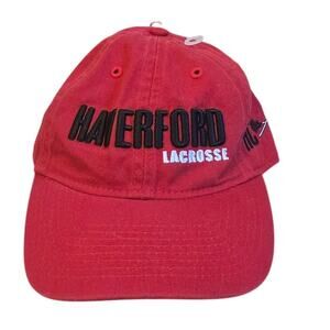 Legacy Haverford Lacrosse dad style snapback hat NWT
